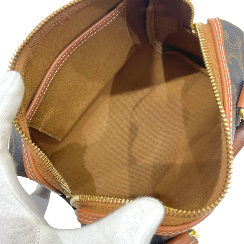 セリーヌ CELINE スモール ボストン 113772 タン トリオンフキャンバス レディース ハンドバッグ