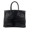 エルメス HERMES バーキン30 □G刻 ブラック SV金具 ニロティカス レディース ハンドバッグ