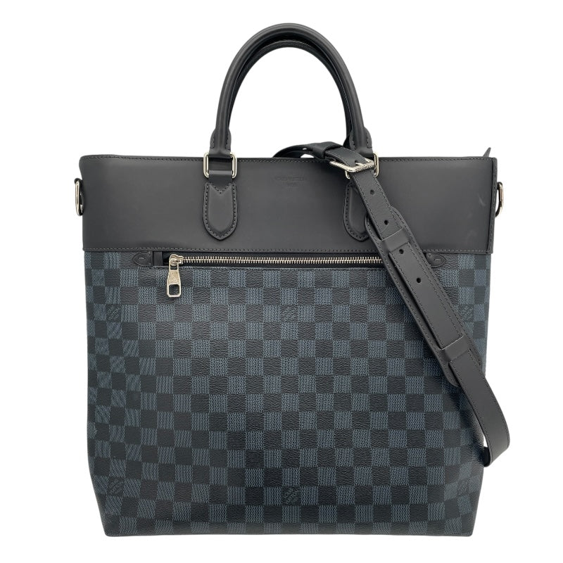 ルイ・ヴィトン LOUIS VUITTON ニューポートトート N41588 ブラック ダミエ・コバルト メンズ トートバッグ
