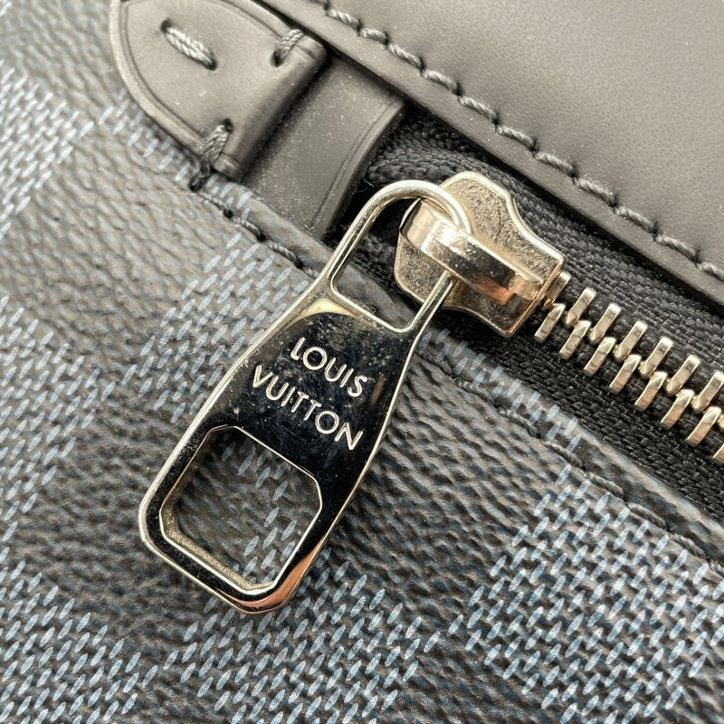 ルイ・ヴィトン LOUIS VUITTON ニューポートトート N41588 ブラック ダミエ・コバルト メンズ トートバッグ
