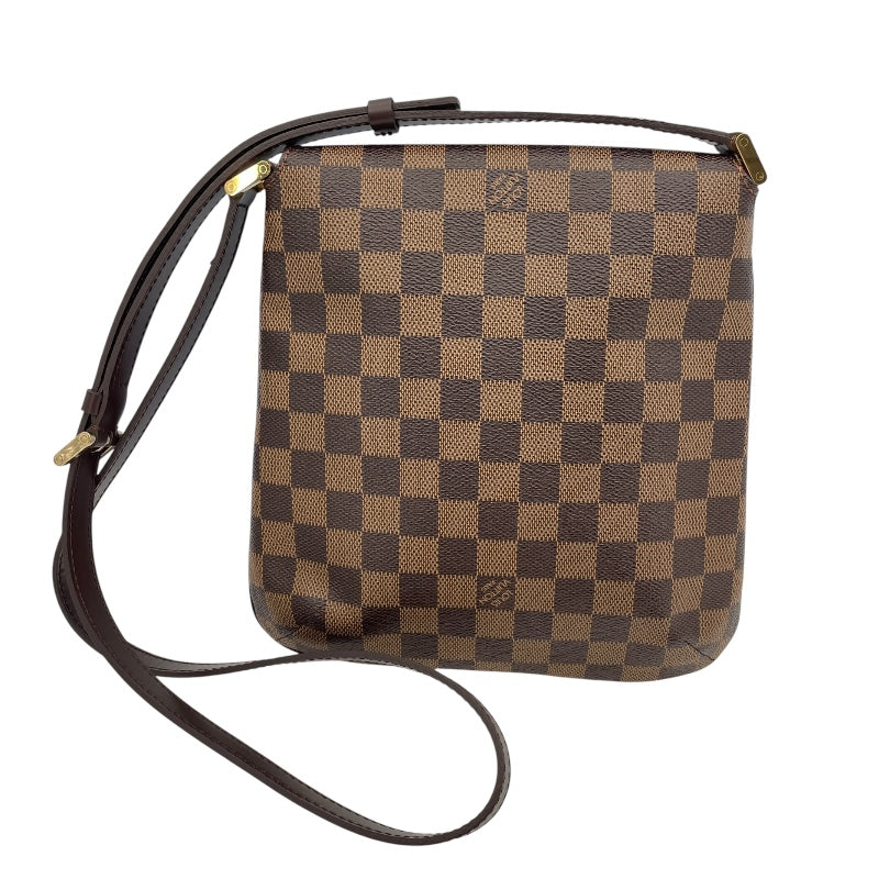 ルイ・ヴィトン LOUIS VUITTON ミュゼット・サルサ ロング N51300 ブラウン ダミエ・エベヌ レディース ショルダーバッグ