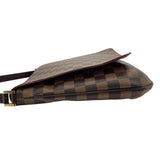 ルイ・ヴィトン LOUIS VUITTON ミュゼット・サルサ ロング N51300 ブラウン ダミエ・エベヌ レディース ショルダーバッグ