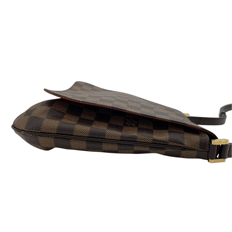 ルイ・ヴィトン LOUIS VUITTON ミュゼット・サルサ ロング N51300 ブラウン ダミエ・エベヌ レディース ショルダーバッグ