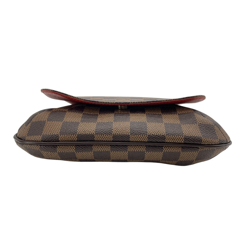 ルイ・ヴィトン LOUIS VUITTON ミュゼット・サルサ ロング N51300 ブラウン ダミエ・エベヌ レディース ショルダーバッグ