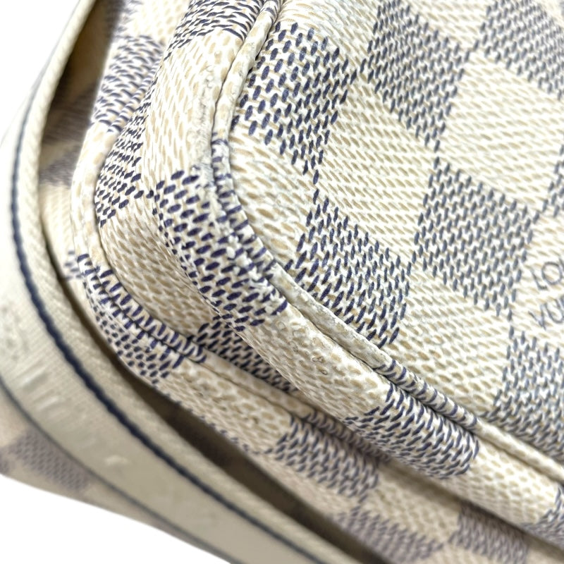 ルイ・ヴィトン LOUIS VUITTON ナヴィグリオ N51189 ホワイト ダミエ・アズール ユニセックス ショルダーバッグ