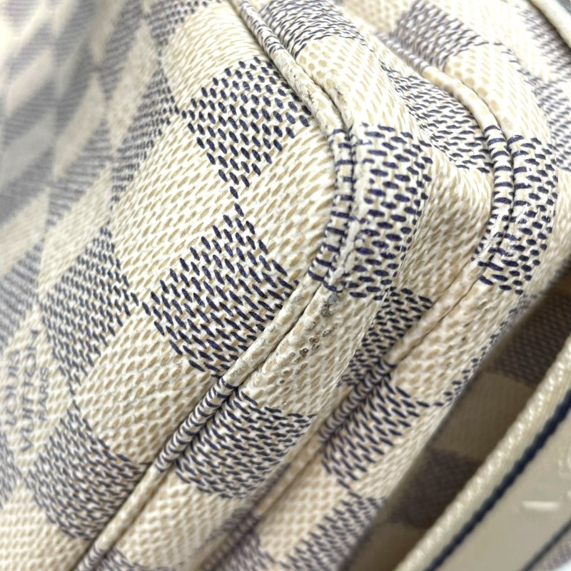 ルイ・ヴィトン LOUIS VUITTON ナヴィグリオ N51189 ホワイト ダミエ・アズール ユニセックス ショルダーバッグ