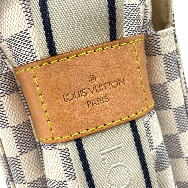 ルイ・ヴィトン LOUIS VUITTON ナヴィグリオ N51189 ホワイト ダミエ・アズール ユニセックス ショルダーバッグ