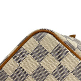 ルイ・ヴィトン LOUIS VUITTON サレヤPM N51186 ホワイト　ゴールド金具 ダミエ・アズール レディース トートバッグ