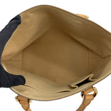 ルイ・ヴィトン LOUIS VUITTON サレヤPM N51186 ホワイト　ゴールド金具 ダミエ・アズール レディース トートバッグ