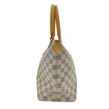 ルイ・ヴィトン LOUIS VUITTON サレヤPM N51186 ホワイト　ゴールド金具 ダミエ・アズール レディース トートバッグ