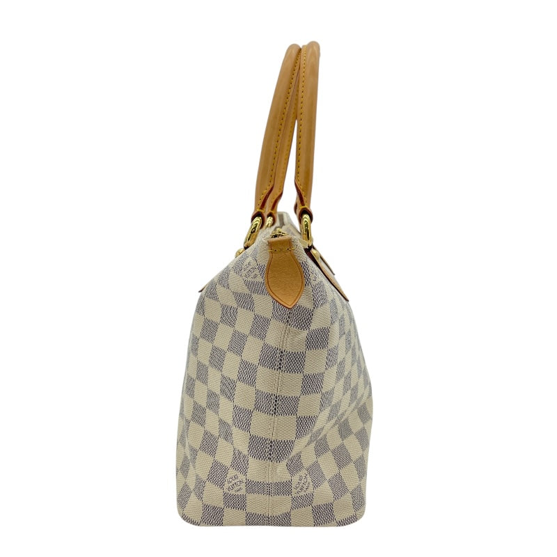 ルイ・ヴィトン LOUIS VUITTON サレヤPM N51186 ホワイト　ゴールド金具 ダミエ・アズール レディース トートバッグ
