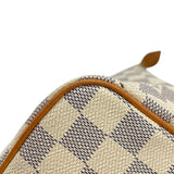 ルイ・ヴィトン LOUIS VUITTON サレヤPM N51186 ホワイト　ゴールド金具 ダミエ・アズール レディース トートバッグ