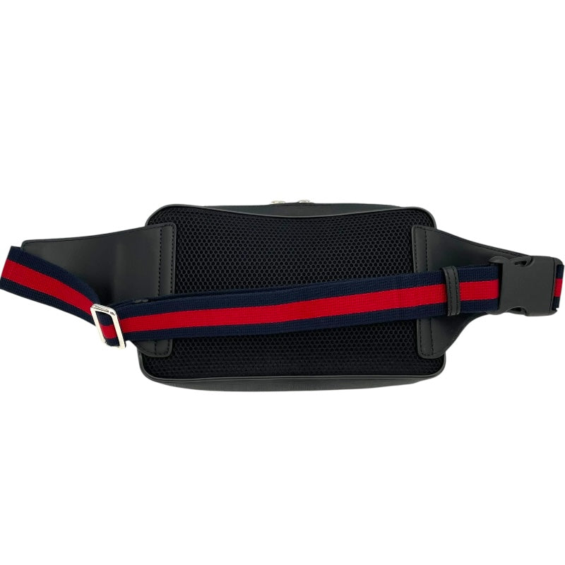 グッチ GUCCI GGスプリーム ベルトバッグ 474293 ネイビー GGスプリーム ユニセックス ボディバッグ