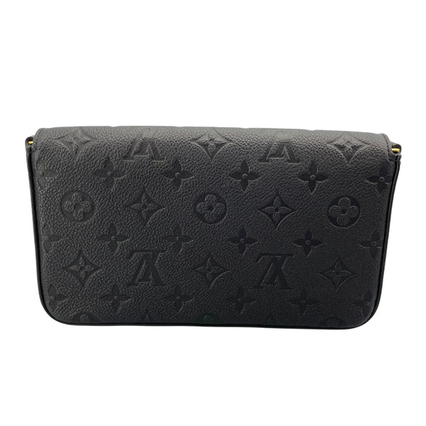 ルイ・ヴィトン LOUIS VUITTON ポシェット・フェリシー M64064 ブラック モノグラム・アンプラント レディース ショルダーバッグ