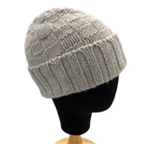 ルイ・ヴィトン LOUIS VUITTON ニットキャップ M74404 グレー ダミエ・ボネ・ヘルシンキ/カシミヤ その他ファッション雑貨