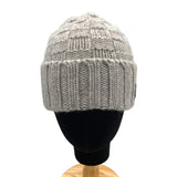 ルイ・ヴィトン LOUIS VUITTON ニットキャップ M74404 グレー ダミエ・ボネ・ヘルシンキ/カシミヤ その他ファッション雑貨