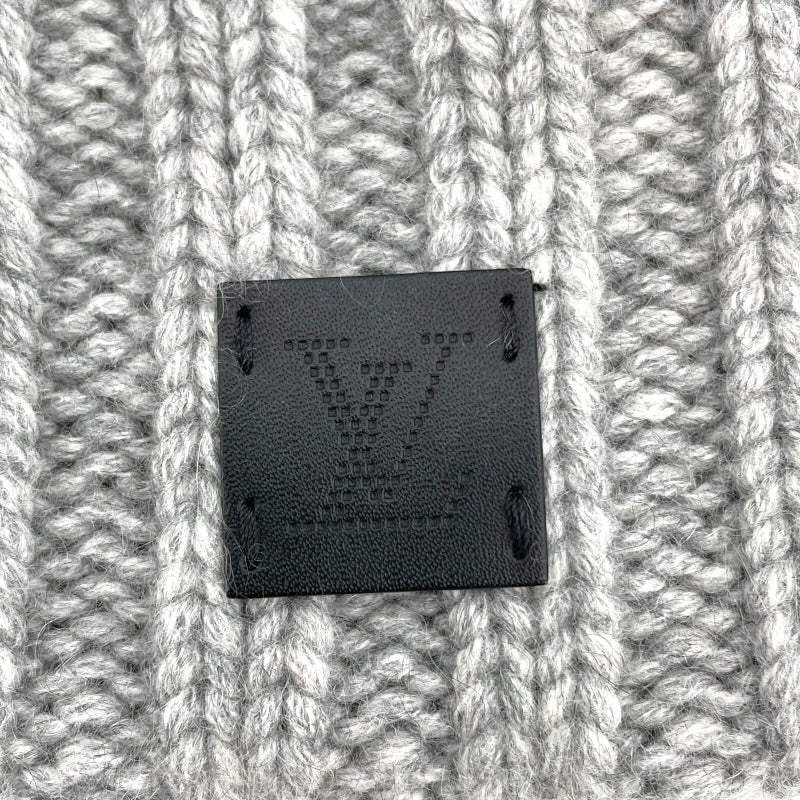 ルイ・ヴィトン LOUIS VUITTON ニットキャップ M74404 グレー ダミエ・ボネ・ヘルシンキ/カシミヤ その他ファッション雑貨