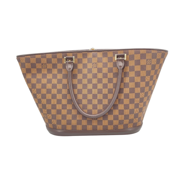 ルイ・ヴィトン LOUIS VUITTON マノスクGM N51120 ブラウン ダミエキャンバス レディース トートバッグ
