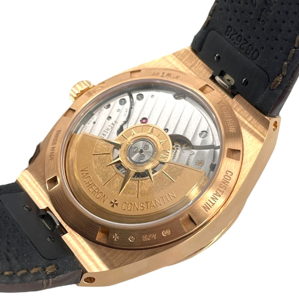 ヴァシュロン・コンスタンタン VACHERON CONSTANTIN オーヴァーシーズ 4500V/000R-B127 シルバー K18YG メンズ 腕時計