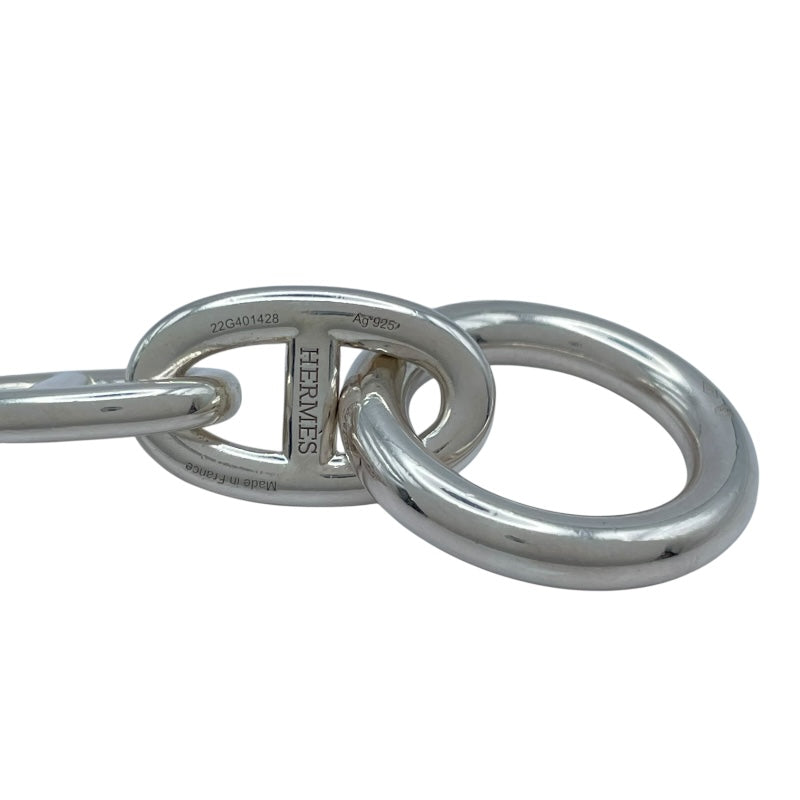 エルメス HERMES シェーヌダンクルTGMブレス シルバー Ag925 ジュエリー