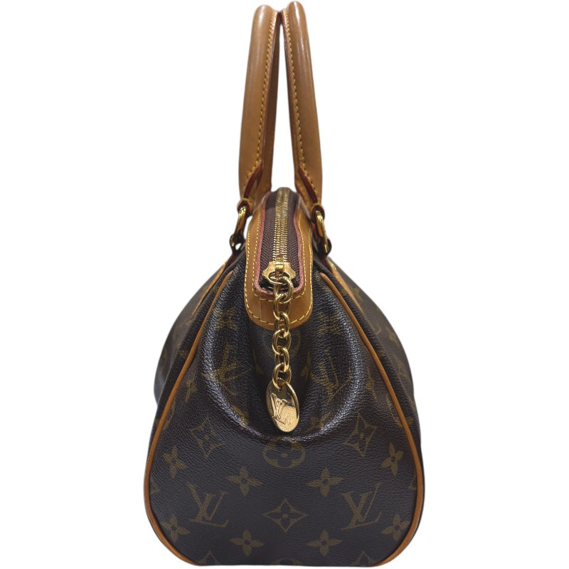 ルイ・ヴィトン LOUIS VUITTON ティヴォリPM M40143 ブラウン ゴールド金具 モノグラム レディース ハンドバッグ