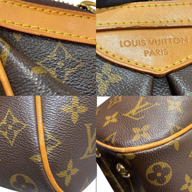 ルイ・ヴィトン LOUIS VUITTON ティヴォリPM M40143 ブラウン ゴールド金具 モノグラム レディース ハンドバッグ