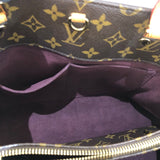 ルイ・ヴィトン LOUIS VUITTON モンテーニュMM M41056 ブラウン モノグラムキャンバス レディース ハンドバッグ