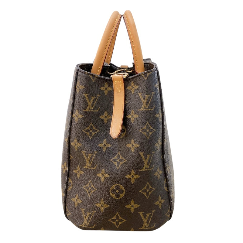 ルイ・ヴィトン LOUIS VUITTON モンテーニュMM M41056 ブラウン モノグラムキャンバス レディース ハンドバッグ
