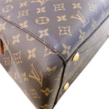 ルイ・ヴィトン LOUIS VUITTON モンテーニュMM M41056 ブラウン モノグラムキャンバス レディース ハンドバッグ