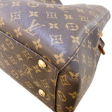 ルイ・ヴィトン LOUIS VUITTON モンテーニュMM M41056 ブラウン モノグラムキャンバス レディース ハンドバッグ