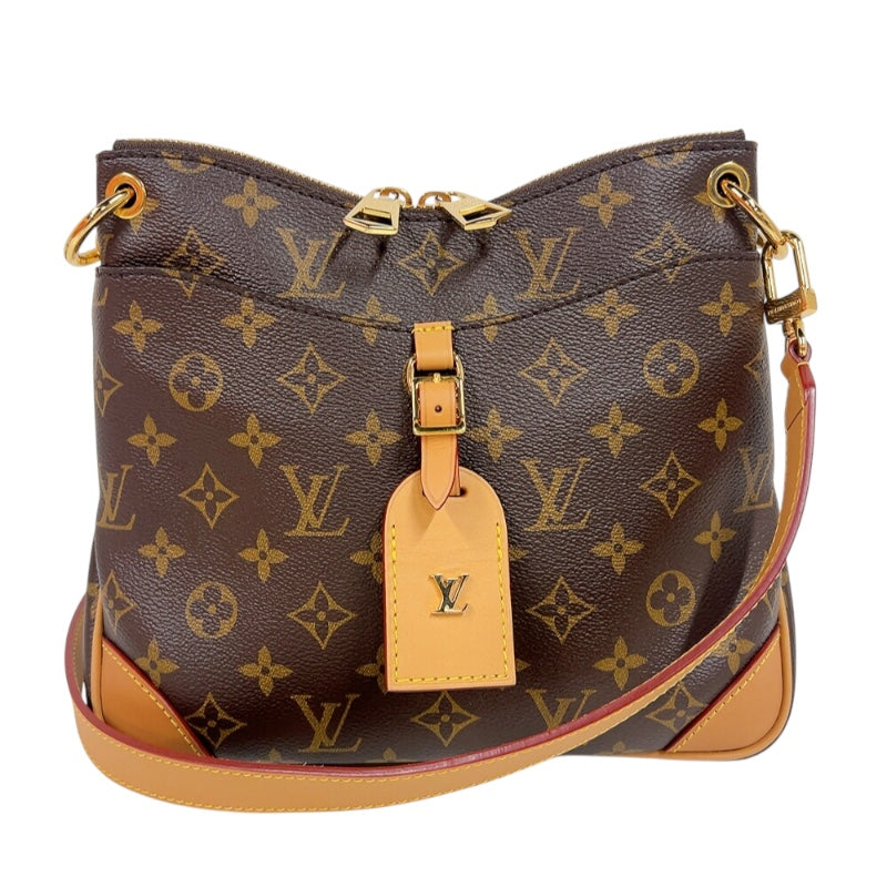 ルイ・ヴィトン LOUIS VUITTON オデオンPM M45354 ブラウン　ゴールド金具 モノグラム ユニセックス ショルダーバッグ