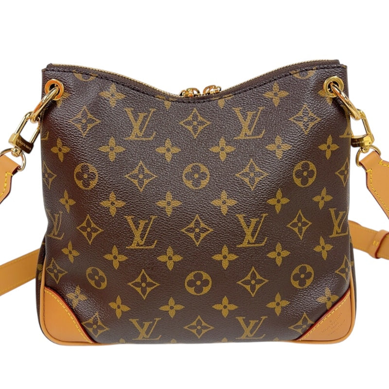 ルイ・ヴィトン LOUIS VUITTON オデオンPM M45354 ブラウン ゴールド