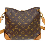 ルイ・ヴィトン LOUIS VUITTON オデオンPM M45354 ブラウン　ゴールド金具 モノグラム ユニセックス ショルダーバッグ