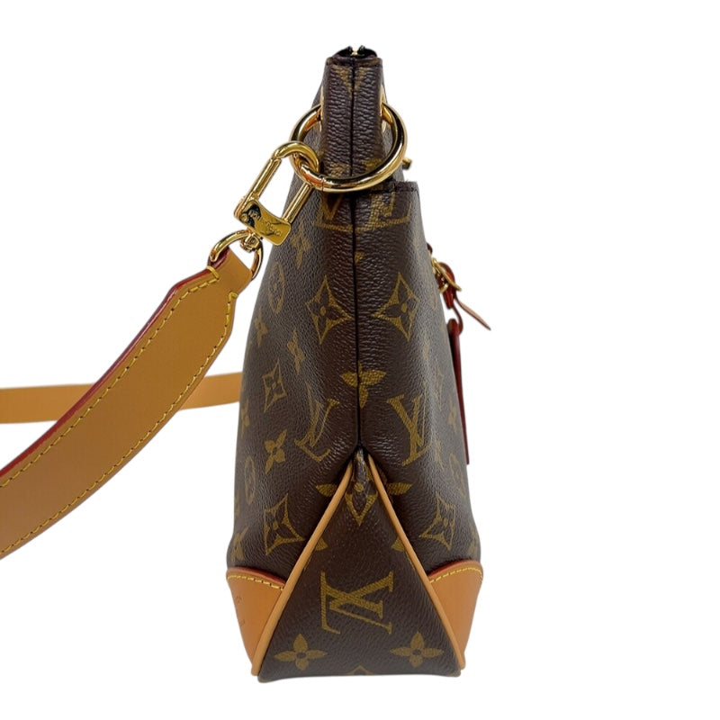ルイ・ヴィトン LOUIS VUITTON オデオンPM M45354 ブラウン ゴールド