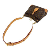 ルイ・ヴィトン LOUIS VUITTON オデオンPM M45354 ブラウン　ゴールド金具 モノグラム ユニセックス ショルダーバッグ