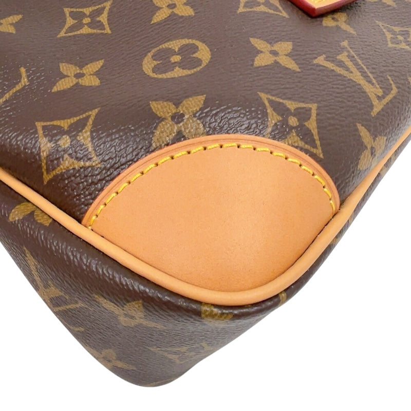 ルイ・ヴィトン LOUIS VUITTON オデオンPM M45354 ブラウン　ゴールド金具 モノグラム ユニセックス ショルダーバッグ