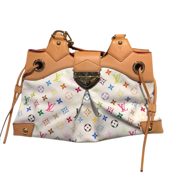ルイ・ヴィトン LOUIS VUITTON ウルスラ M40123 マルチカラー/ブロン モノグラム レディース ハンドバッグ