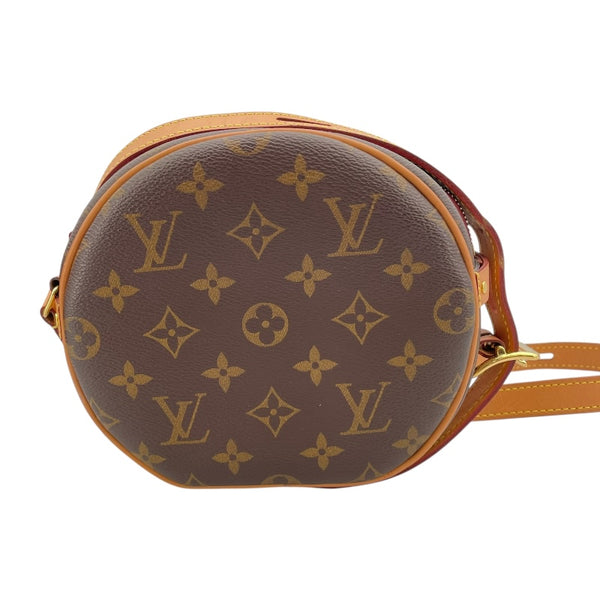 ルイ・ヴィトン LOUIS VUITTON ボワット・シャポー・スープルPM M45578 ブラウン モノグラムキャンバス レディース ショルダーバッグ