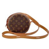 ルイ・ヴィトン LOUIS VUITTON ボワット・シャポー・スープルPM M45578 ブラウン モノグラムキャンバス レディース ショルダーバッグ