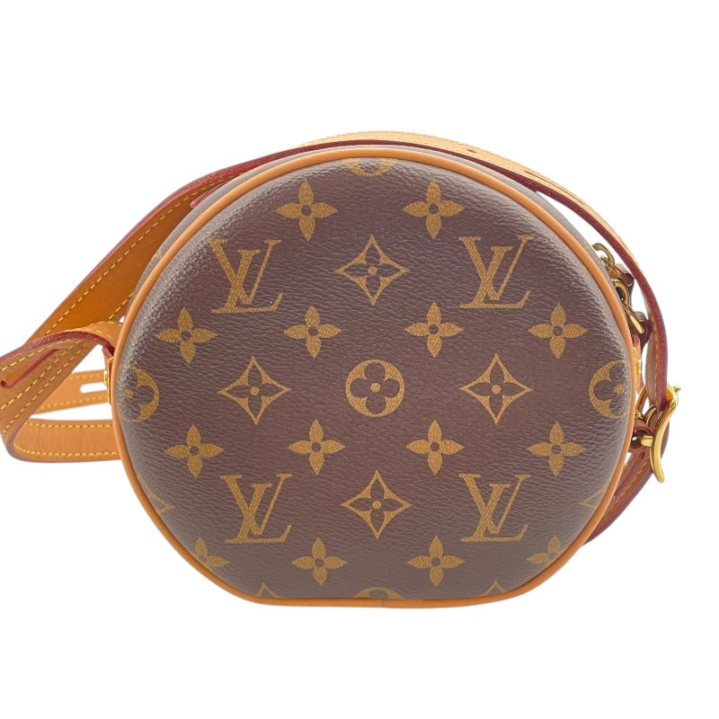ルイ・ヴィトン LOUIS VUITTON ボワット・シャポー・スープルPM M45578 ブラウン モノグラムキャンバス レディース ショルダーバッグ