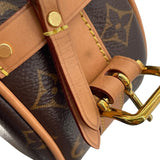 ルイ・ヴィトン LOUIS VUITTON ボワット・シャポー・スープルPM M45578 ブラウン モノグラムキャンバス レディース ショルダーバッグ