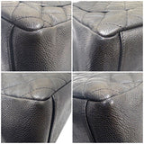 シャネル CHANEL GSTトートバッグ A50995 13番台 ブラック×シルバー金具 キャビアスキン レディース トートバッグ