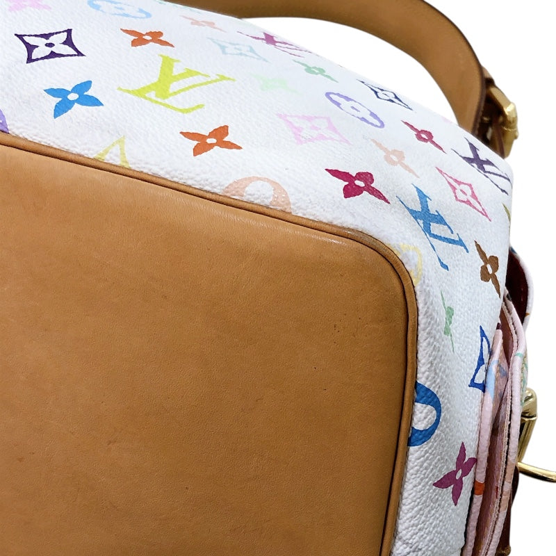 ルイ・ヴィトン LOUIS VUITTON プチ・ノエ M42229 ホワイト/マルチカラー モノグラムマルチカラー レディース ハンドバッグ