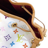 ルイ・ヴィトン LOUIS VUITTON プチ・ノエ M42229 ホワイト/マルチカラー モノグラムマルチカラー レディース ハンドバッグ
