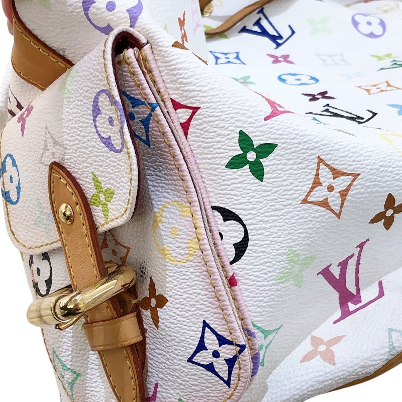 ルイ・ヴィトン LOUIS VUITTON プチ・ノエ M42229 ホワイト/マルチカラー モノグラムマルチカラー レディース ハンドバッグ