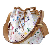ルイ・ヴィトン LOUIS VUITTON プチ・ノエ M42229 ホワイト/マルチカラー モノグラムマルチカラー レディース ハンドバッグ