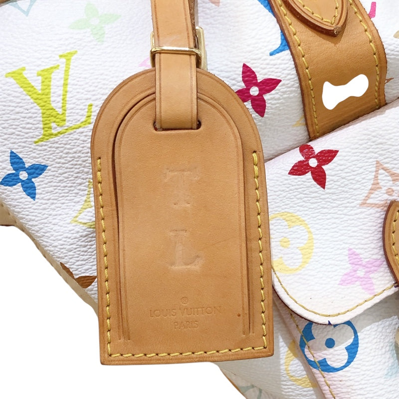 ルイ・ヴィトン LOUIS VUITTON プチ・ノエ M42229 ホワイト/マルチカラー モノグラムマルチカラー レディース ハンドバッグ