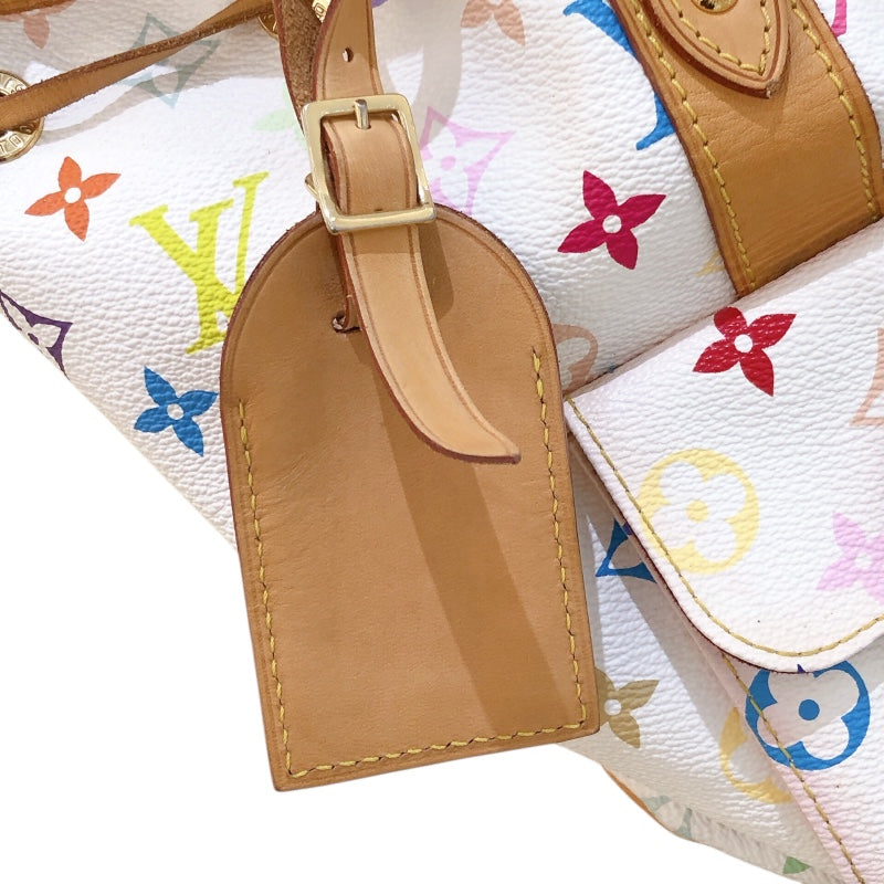 ルイ・ヴィトン LOUIS VUITTON プチ・ノエ M42229 ホワイト/マルチカラー モノグラムマルチカラー レディース ハンドバッグ