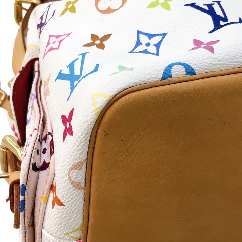 ルイ・ヴィトン LOUIS VUITTON プチ・ノエ M42229 ホワイト/マルチカラー モノグラムマルチカラー レディース ハンドバッグ
