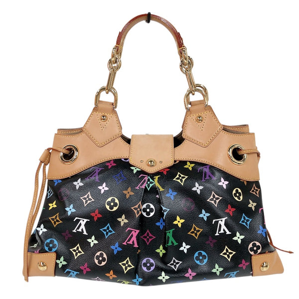 ルイ・ヴィトン LOUIS VUITTON ウルスラ M40124 ブラック モノグラム・マルチカラー ユニセックス トートバッグ